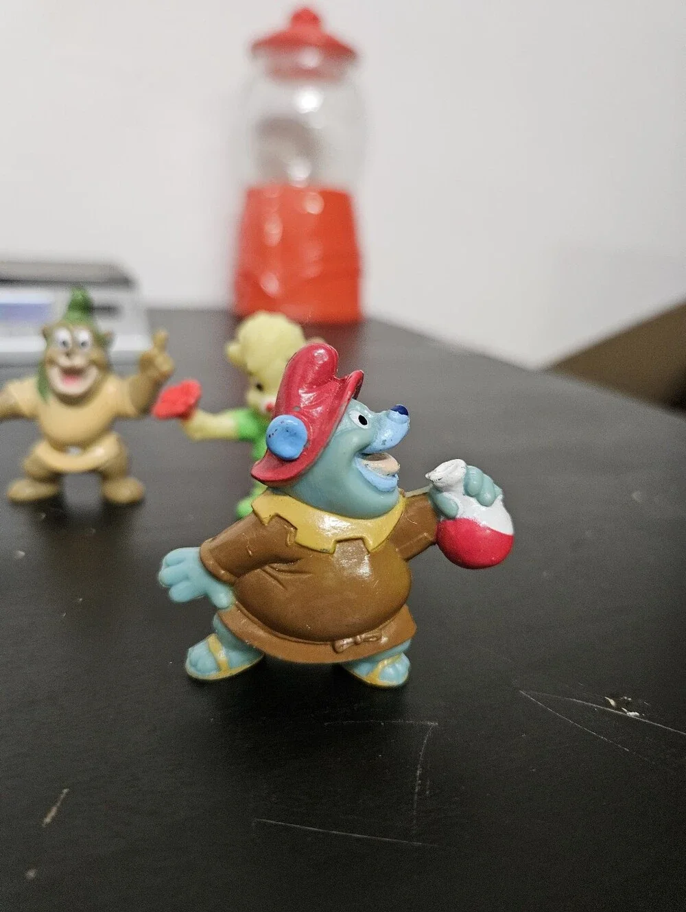 1991 Disney Gummi Bears Kellogg's Cereal Toy Set Of 3 PVC Figures